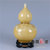 中国龙瓷 葫芦摆件开业礼品装饰瓷器摆件25cm二节葫芦(黄结晶)JJY0020