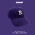 高品质纯棉字母R标棒球帽韩版绿色鸭舌帽男女学生情侣运动帽子潮(紫色)