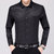 太子龙(TEDELON) 男子时尚休闲衬衫73236（多色可选）(黑色 XXXL)