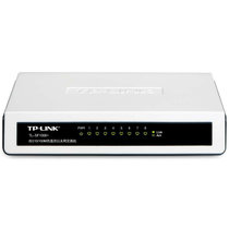 TP-Link TL-SF1008+ 8口百兆有线桌面式交换机 100M以太网网络分线器HUB