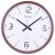 天王星客厅挂钟 现代创意时尚简约艺术静音时钟表石英钟 1691-1木纹