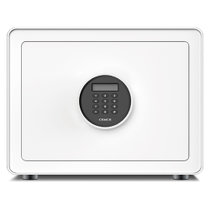 CRMCR卡唛保险箱家用小型25CM密码箱衣柜隐形入墙办公保险柜箱防盗保管箱BGX-D1-25M白