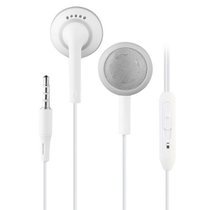 H1耳塞式苹果安卓通用有线耳机 耳塞iPhone6苹果手机电脑通用运动重低音入耳式耳机 HIFI入耳式耳塞魔音唱吧电脑手(白色)