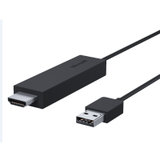 微软无线显示适配器、插入HDMI/USB即可投影，游戏、会议均可使用