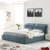 佳宜居 布床 双人床 卧室搭配布艺床 1.8米软床 品牌床 C257(湖水蓝 1.5*2米)