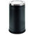南方港式不锈钢垃圾桶商场垃圾筒酒店落地烟灰桶立式果皮桶GPX- 110BP(P黑色烤漆浮雕花)