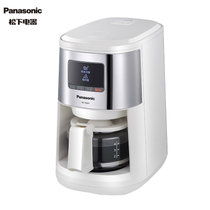 松下（Panasonic）咖啡机家用全自动研磨现煮浓缩冲泡智能清洗保温豆粉两用  NC-R601WSQ(白色)