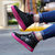 淘诺冬季加棉加绒女童皮面运动跑步鞋二棉保暖儿童板鞋 型号9039(38 黑色)
