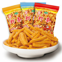 膨化虾条锅巴薯条小吃整箱网红儿童怀旧零食(80包)