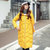 羽绒服女2018新款时尚韩版冬装中长款白鸭绒保暖外套过膝羽绒衣潮(黄色 XL)