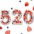 贝思客 红丝绒网红 数字蛋糕370g 节日创意生日蛋糕(320g 5)第2张高清大图
