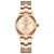 天梭(TISSOT)手表海浪系列瑞士石英女表 时尚潮流优雅女士腕表精钢表带(金色)