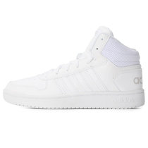 阿迪达斯Adidas  neo HOOPS 2.0 MID女子新款中帮休闲小白鞋运动鞋板鞋B42099(白色 39)