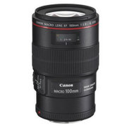 佳能（Canon）EF 100mmf/2.8L IS USM 微距镜头 佳能百微(套餐一)