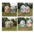 BINYEAE 趣味运动会道具充气碰碰球碰撞球成人户外水上步行球滚筒儿童 TPU直径1.8米(白色)