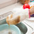 豆萁 洗碗手套厨房抹布不沾油家务洗碗巾竹纤维清洁防水刷碗洗碗手套(1双装)
