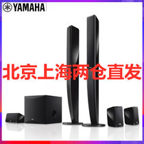 雅马哈（Yamaha）NS-PA41 音响 音箱 家庭影院5.1声道组合套装 次时代家用客厅立柱式音箱 SW050低音炮(黑色)