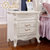 拉斐曼尼 FB011 欧式床头柜 法式田园公主储物柜 实木床头柜(象牙白 默认)