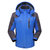 冲锋衣男女冬季加厚加绒滑雪服外套情侣西藏户外登山服装2066(男-蓝色 XL)