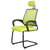 匠林家私电脑椅家用椅子办公椅子弓形电脑椅子(绿色 黑框)