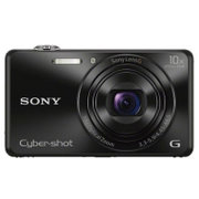 索尼缤纷数码相机（SONY）DSC-WX220 +高速内存卡+电池套装+相机包+清洁套装+读卡器