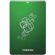 东芝HDTC610HG3AA USB3.0移动硬盘（绿色）（1000G）