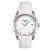 天梭/Tissot瑞士手表 库图系列自动机械皮带女手表T035.207.16.011.00(银壳白面白带 皮带)