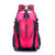 户外尖锋 登山包旅行包双肩包男女大容量户外包运动包电脑背包40L(经典（玫红）)