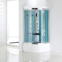 品典卫浴 Clean Dell康利达整体淋浴房可加蒸汽 多尺寸可选择9008(扇形90*90cm)