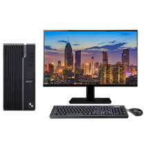 宏碁（Acer）商祺 N4670台式电脑 第十代G6400/8G/256G SSD/集显/21.5显示器