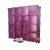 名门新贵 16格DIY 自由组合收纳柜 加大款式 健康家居* 树脂材质    (粉红色)