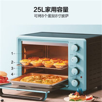 美的（Midea）PT2531 家用多功能电烤箱 25升 机械式操控 上下独立控温 专业烘焙易操作烘烤蛋糕面包(热销)