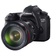 佳能（Canon）EOS 6D单反套机EF 24-70mm f/4L IS USM超声波马达防抖镜头(套餐八)