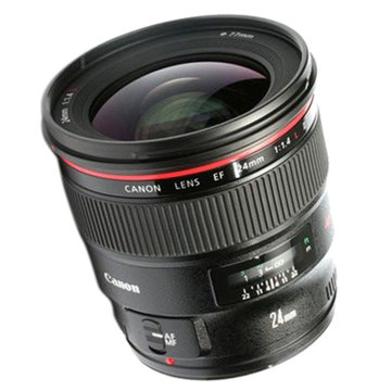 佳能（Canon）EF 24mm f/1.4L Ⅱ USM 广角定焦镜头