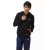阿迪武道adidas BMI男装带帽卫衣-JK005-BK-GD(如图 XXL)