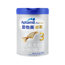 Aptamil爱他美卓萃3段900g克*6罐 幼儿配方奶粉（适宜月龄1-3岁）