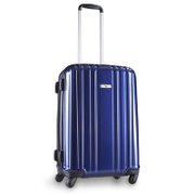 爱华仕新品纯PC高品质万向轮拉杆箱橙色红色蓝色旅行箱登机行李箱 6089(蓝色 24寸)