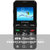 福中福（F-fook）F611超薄直板老人手机GSM(黑色 标配)