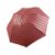 天堂色织格3035E三折超轻防紫外线晴雨伞（红色系列）（经典格格男女通用）