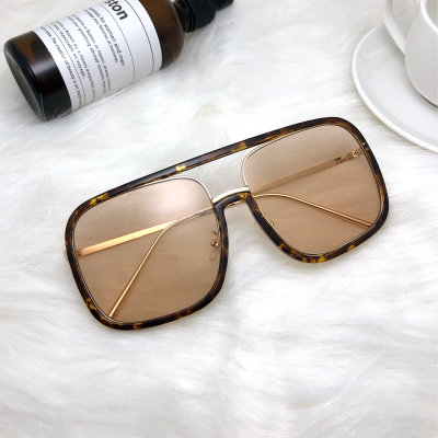 【网红眼镜透明平光镜男女韩版潮大框眼镜框方