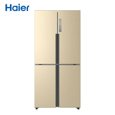 【厂家店铺】海尔冰箱 BCD-458WDVMU1 458升干湿分储十字对开家用节能冰箱 制冷节