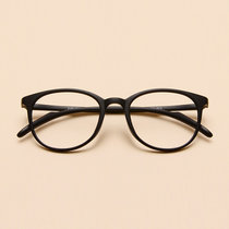 眼镜架框女眼镜架男全框轻盈TR90眼镜配眼镜复古潮款(镜框+1.56非球面)