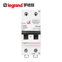 罗格朗Legrand断路器空气开关带漏电保护器1P+N 2P32A 63A家用小型总电闸开关(1P+N40A)