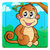 KAMiDA 咔米嗒拼图儿童男女宝宝环保木质智力卡通拼接(儿童拼图猴子)