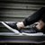 安踏男鞋板鞋男士春季新品运动鞋皮面防水低帮韩版滑板鞋(11718010-3黑/安踏白 44.5美码10.5)
