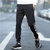阿迪达斯男裤2018秋季新款运动裤阿迪裤子收腿收口针织长裤BQ9090(黑色 XL)