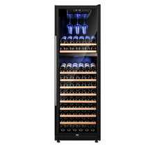 标冰(BIAOBING)JC-168红酒柜 家用 恒温展示酒柜 压缩机 风冷(1挂+2展+111支装 8层)