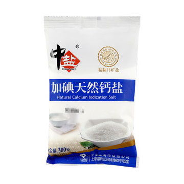 中盐牌 沙棘碘盐 320g/袋