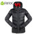 RAX冬季保暖棉服 中长款高端女款棉衣外套35-1F022W(黑色)