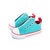 kids.ing2018新款儿童帆布鞋日系女童宝宝板鞋魔术贴男童布鞋1-8岁(13码 蓝色)